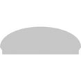 thumbnail image 5 of Ekena Millwork 62"W x 22-3/8"H x 2-3/4"P Elliptical Sunburst Architectural Grade PVC Combination Pediment, 5 of 7