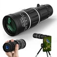 Portable High Magnification Monocular Telescope 16x52 Monoculars For