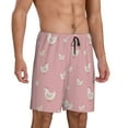 thumbnail image 2 of Sikiie Funny Chicken Mens Pajama Shorts, Lightweight Lounge Pant with Pockets Soft Sleep Pj Shorts for Men4X-Large, 2 of 6