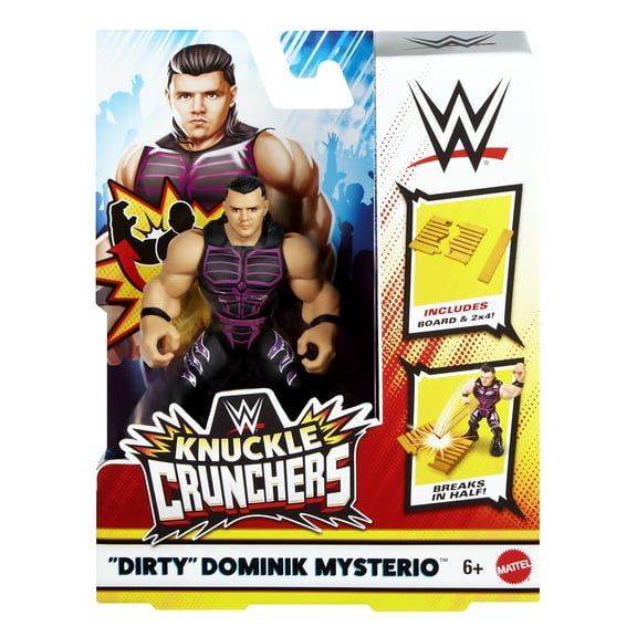Dominik Mysterio - WWE Knuckle Crunchers 3 Mattel WWE Toy Wrestling Action Figure