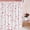 Pink, variant on Red Heart Shower Curtain Romantic Valentines Love Bowknot Cute Chic Modern Aesthetic Artistic Fabric Bath Curtains with Hooks,36x70 Inch