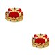 thumbnail image 3 of Injueey Lujoso sombrero de real para fiestas de graduación y eventos temáticos Type2 NO2, 3 of 6