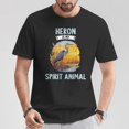 thumbnail image 2 of Herons Heron Is My Spirit Animal T-Shirt - Nature Lover Wildlife Inspirational Tee, Birdwatching and Animal Spirit Graphic Shirt, 2 of 3