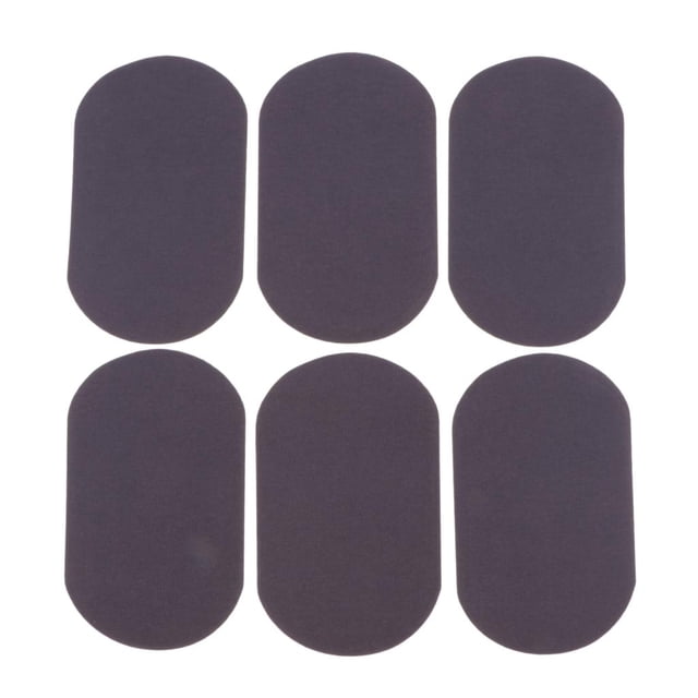 6 Piezas de Parches de Tela para Planchar Perfecl Parches de Hierro en Tela Gris