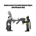 thumbnail image 3 of Replacement Part for Imaginext DC Super-Friends Super-Hero vs. Super-Villan Battles Playset - Poseable Batman Figure ~ Includes Weapon ~ Works Great with Other playsets Too!, 3 of 5