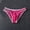 c01Pink, variant on Men's Brief Underwear Lace See Through Underpants Jacquard Mesh Breathable Low Waist U Convex Pouch Underpants Red M