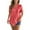 71#Red, variant on Button Down Shirt Women Cotton Short Sleeve Blouses V Neck Collared Button Up Summer Beach Tops White XL