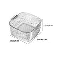 thumbnail image 3 of Descuento del Día, Cesta de drenaje para lavabo de verduras de doble capa - Sala de estar del hogar - Fruta de plástico - Cocina - Cesta de verduras con filtro - Cesta para lavar verduras Akmoler, 3 of 9