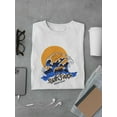 thumbnail image 3 of Surfing Laguna Beach Wave T-Shirt Men -Image by Shutterstock, Male Large, 3 of 4