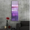 thumbnail image 4 of Epic Art 'Purple Rain II' by Erin Ashley, Acrylic Glass Wall Art, 16"x48", 4 of 8
