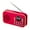 Free Size, variant on Bdday Mini Digital Am Fm Radio Media Speaker Mp3 Music Player Support Tf Card/Usb Disk with Led Screen Display and Emergency Flashlight Function