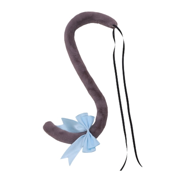Fox Cat Dog Long Tail con Bow Bell Cute Maid Animal de Halloween 70CM Long Tail Party Costume Accessories MFZFUKR CPB-SSW2134-5