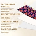 thumbnail image 6 of Peel and Stick Wallpaper 23.6in x 9.8ft Elegant Floral Damask Pink Peach Navy Blue Contact Paper Vinyl Waterproof Self Adhesive Wall Paper for Bedroom Shelf Cabinet Renter Friendly, 6 of 8