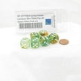 thumbnail image 2 of Spring Nebula Luminary Dice with White Pips D6 16mm (5/8in) Pack of 6 Wondertrail, 2 of 2
