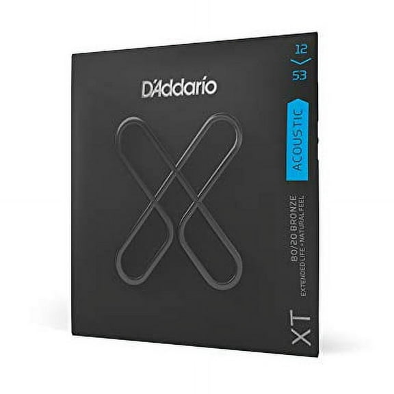 D'Addario XT Acoustic 80/20 Bronze, Light, 12-53