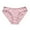 Pink, variant on Besolor Womens Mid High Waisted Briefs Lace Underwear No Show Full Coverage Soft Breathable Stretch Panties