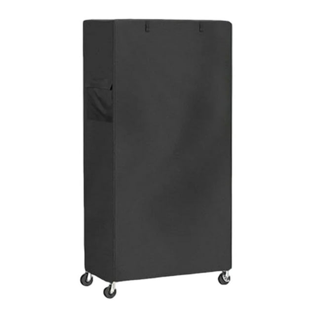 Chendee Housse pour Étagère Grillagée, Housse Robuste 420D Imperméable et Antipoussière pour Unités d'Étagères Autoportantes, 92*46*183 cm