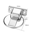 thumbnail image 3 of WREESH Invisible Stainless Steel Magnetic Suction Non-perforated Anti-collision Door Stop Clearance, 3 of 9