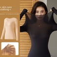 thumbnail image 2 of Ropa interior térmica moldeadora de cuerpo para mujer, ropa interior fina y larga con ácido hialurónico autocalentable a temperatura constante, 2 of 6