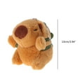 thumbnail image 4 of WINDLAND Mini Plush Capybara Charm Keychains Cute Pendant Fashion Jewelry for Women Girls, 4 of 21