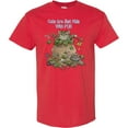 thumbnail image 3 of Inktastic Cats Are Just Friends with Fur Cat in Flower T-Shirt, 3 of 5