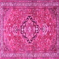 thumbnail image 1 of Ahgly Company Indoor Square Persian Pink Traditional Area Rugs, 3' Square, 1 of 4