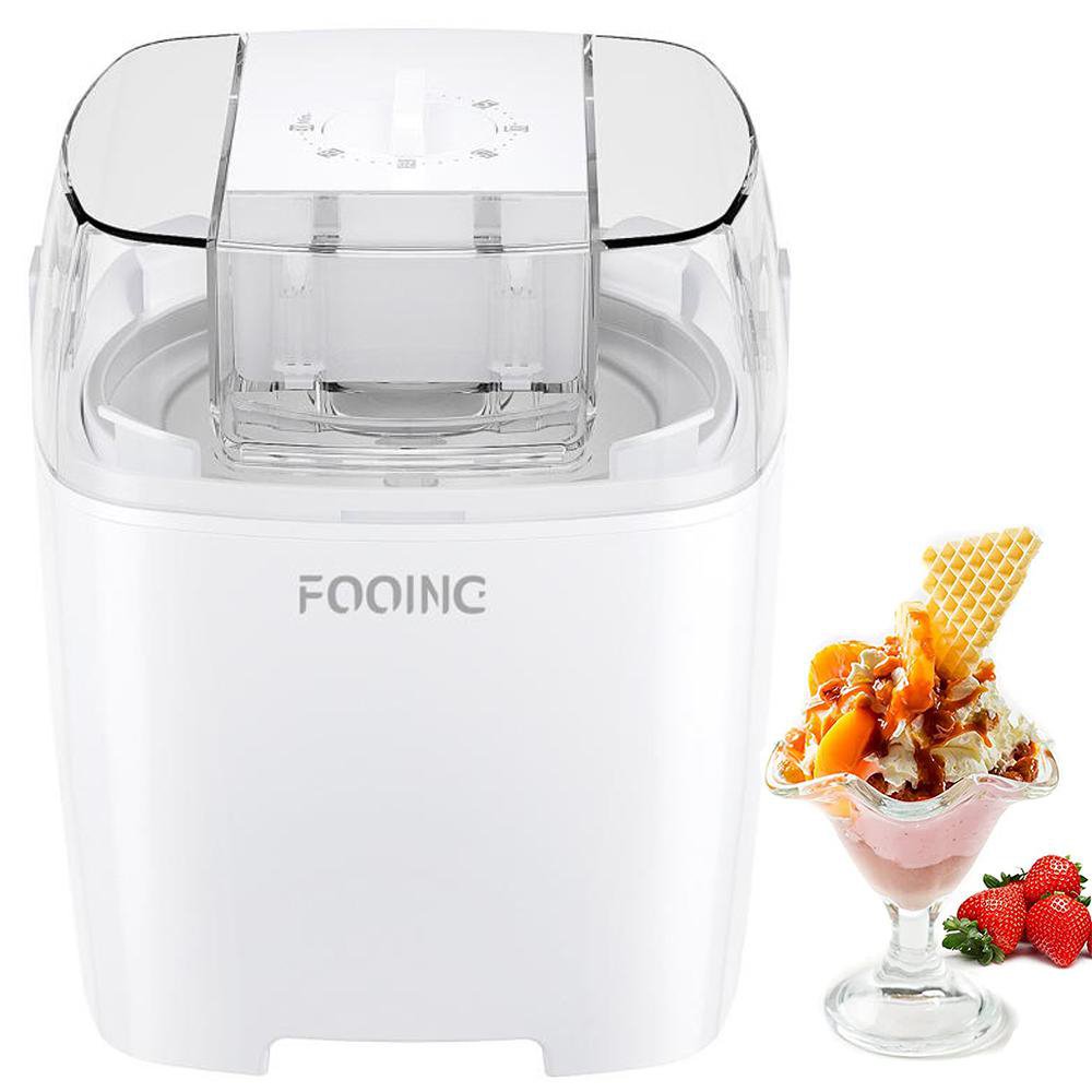 Ice Cream Maker, 1.5Quart Automatic Yogurt & Ice Cream Machine for