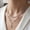 Silver, variant on 14K Gold & Silver Plated Cross Choker for Women, Dainty Layered Pendant Necklace, Trendy Stackable Charm Jewelry Gift for Teen Girls