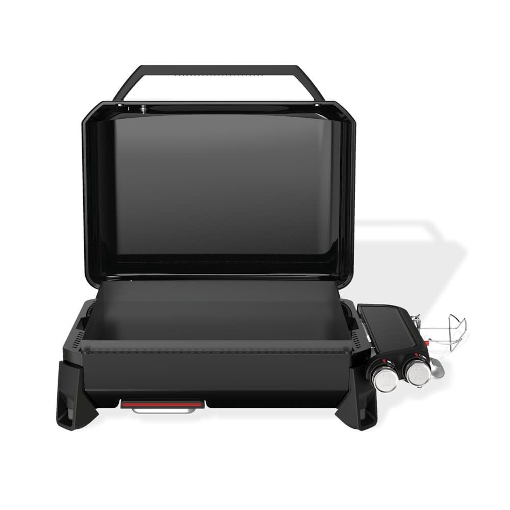 Weber Slate 22 Inch 2 Burners Liquid Propane Tabletop Griddle, Black