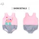 thumbnail image 5 of Traje de baño para niños, bebé, niña, niño, traje de baño de una pieza, traje de baño de dibujos ani Abanopi Traje de baño para niños, 5 of 6