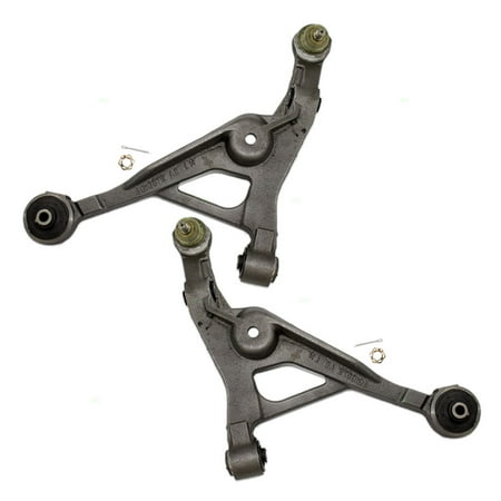 Plymouth Bushings - BROCK Lower Control Arm w/ Ball Joint & Bushings Set Pair Front Replacement for Chrysler Cirrus Sebring Dodge Stratus Plymouth Breeze 4616923 4616922