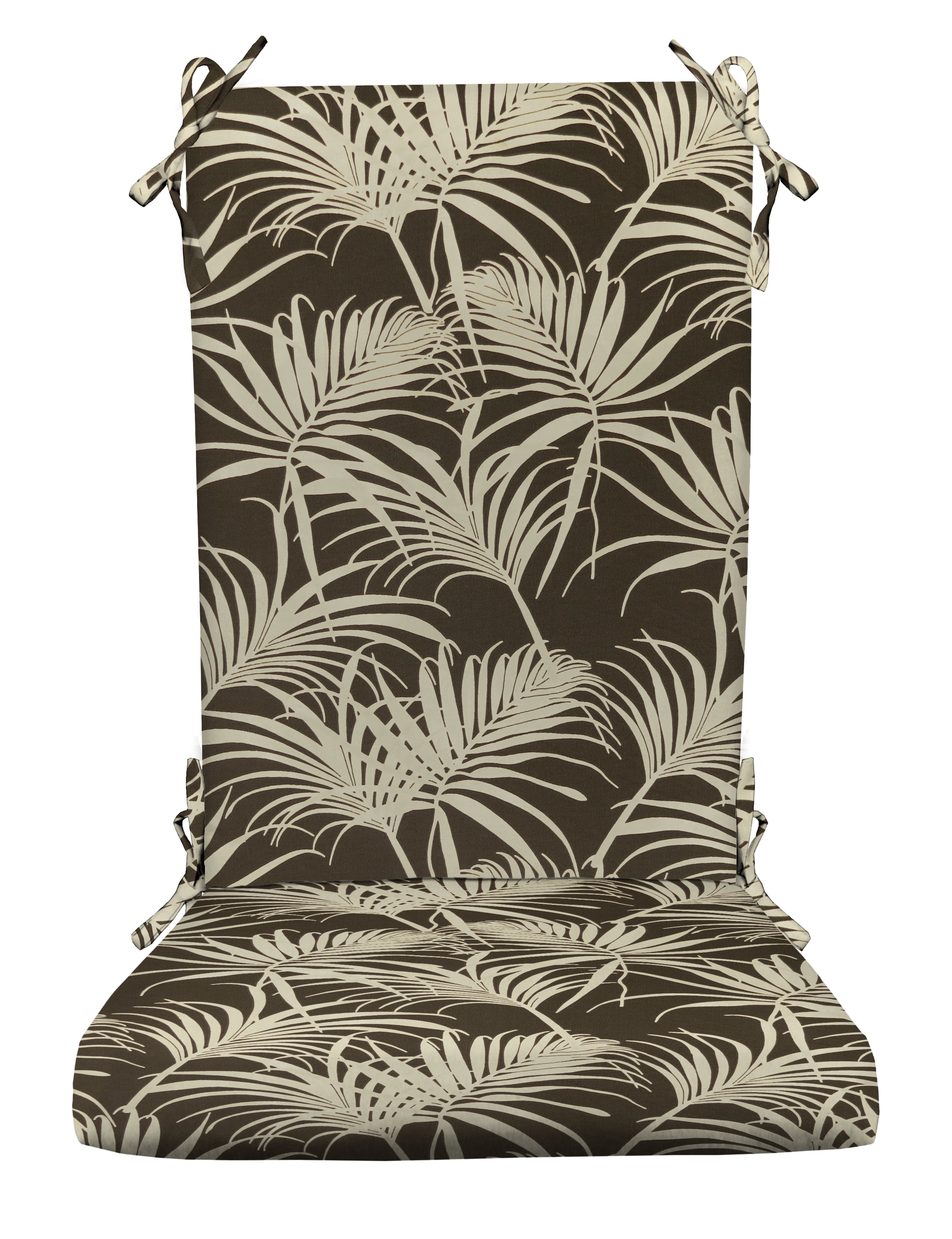 RSH Décor Indoor Outdoor Foam Rocker Rocking Chair Pad Cushions, Fits