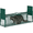Green-32*10*10 in, variant on Large Live Animal Trap for Raccoon, Stray Dog, Fox, Groundhog, Heavy Duty Q235 Carbon Steel Humane Cage, Foldable Catch and Release Trap