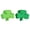10 leaf pendant+1 rope, variant on St. Patrick's Day Shamrock Garland Banner, 110" Felt Green Clover Bunting Mini Tree Ornaments, Green Shamrock Decor for Ttee Dining,Party,Photo Props,Home Display