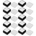 thumbnail image 2 of 6Pcs Blank Ink Pad Multi Color Square Sponge Plastic for DIY Stamp Making 1.3X1.3X0.7in, 2 of 9