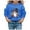 Blue, variant on TIWEKE Girls Hoodies Kids Fashionable Sweatshirts Crew Neck Cute Printed Long Sleeve Comfortable Outfit for Active Play,Size 10-11 Years