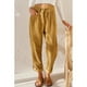 thumbnail image 2 of Pantalones de cintura alta, pantalones de pana para mujer, pantalones vintage holgados y altos, pantalones de pierna recta, elegantes y modernos, 2 of 9