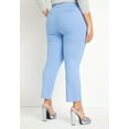 thumbnail image 6 of ELOQUII Women's Plus Size Tall The Ultimate Stretch Slim Leg Pant, 6 of 6
