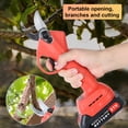 thumbnail image 2 of Dbuoem 2 x 21V Electric Pruning Shears,Cordless Pruner with Sharp Blade,Electric Branch Scissors,Tree Branch Shears with 2 Rechargeable Batteries,1 inch, Cutting Diameter, 2 of 13