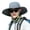 BO47_Dark Gray, variant on Fashion Sun Hats for Men Packable Sun Hat for Summer Hiking Outdoor Garden Army Green
