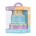 thumbnail image 2 of Hello Bello Diaper Cake, 35 Diapers Plus New Baby Essentials Kit, Multicolor Unisex Design, 2 of 8