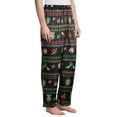 thumbnail image 4 of Rick & Morty Men's Christmas Pajama Pants, 4 of 6