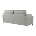 thumbnail image 5 of Stduio Living Brooklyn Modern Stationary Sofa, Light Gray Woven Fabric, 5 of 6