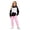 Black, variant on JIAYUE Girls Clothing Outfits Raglan Long Sleeve Color Block Hoodies With Pocket Solid Jogger Pants 2-Piece Sets School Playing,2-3 Years