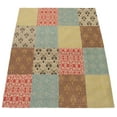 thumbnail image 1 of ECARPETGALLERY 5'8" x 7'7" Contemporary Collage Handmade Area Rug for Living Room, Dining Room and Bedroom in Blue, 1 of 9