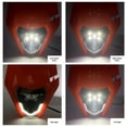 thumbnail image 2 of Faro delantero LED para motocicleta de 12 V, 30 W, 6000 K, luz de circulación diurna, intermitente de repuesto para motocicleta K-TM Dirt Pit Bike, 2 of 5