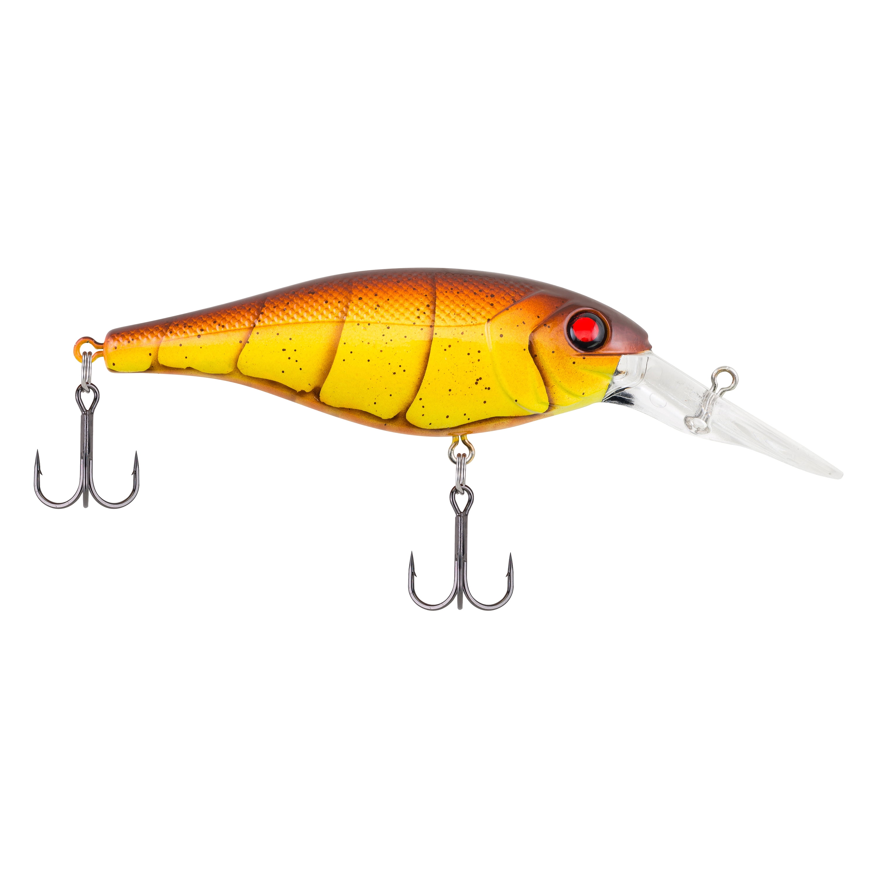 Berkley Bad Shad Fishing Lure, Spring Craw, 1/4 oz
