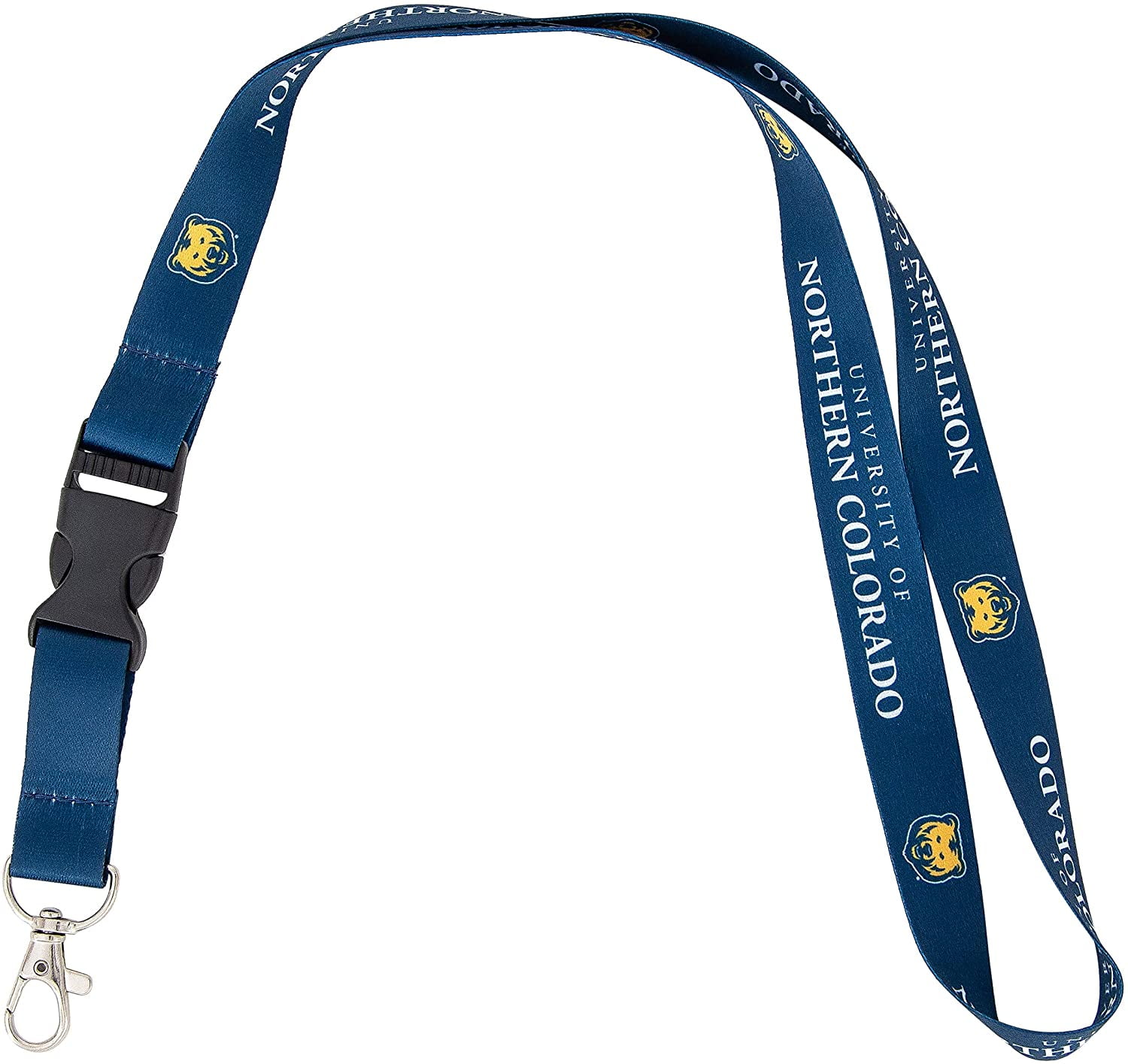 Drexel University Dragons Car Keys ID Badge Holder Lanyard Keychain Detachable Breakaway Snap Buckle Blue 