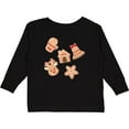 thumbnail image 3 of Inktastic Christmas Gingerbread Cookies Boys or Girls Long Sleeve Toddler T-Shirt, 3 of 5