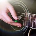 thumbnail image 2 of [Modelo 620160] [Con Video] Guitarra Popular Baquelita Contacto LED Instrumento Punteo Dedo Personalizado Metralla Batería Reemplazable (luz Verde), 2 of 9